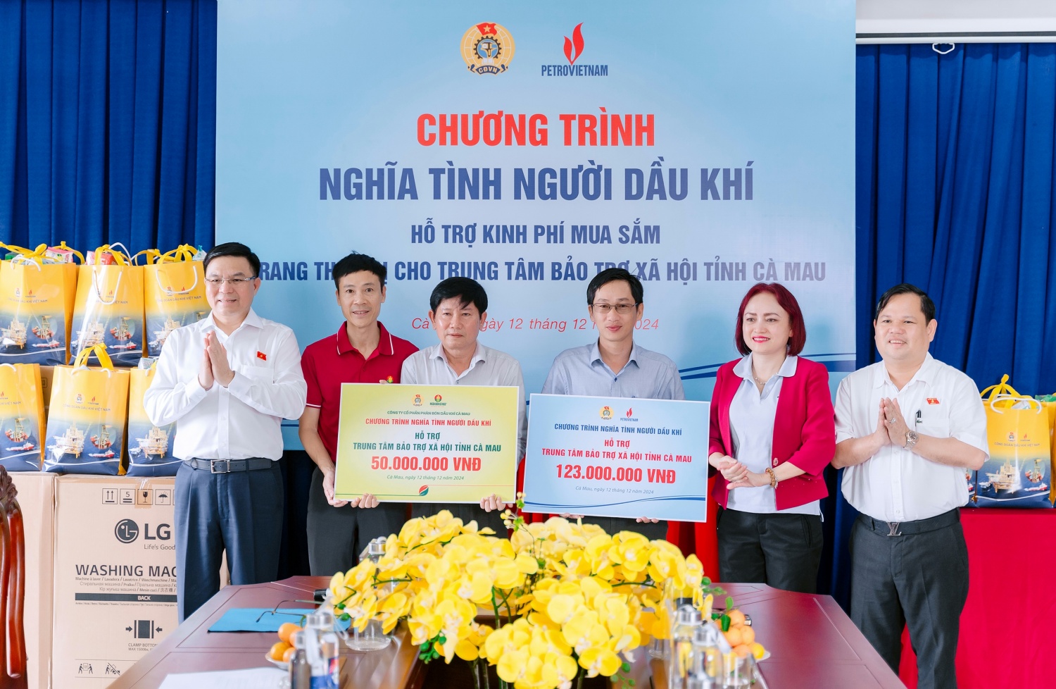 PVCFC đồng hành, hỗ trợ tỉnh Cà Mau phát triển bền vững Phân bón Cà Mau đồng hành, hỗ trợ tỉnh Cà Mau phát triển bền vững