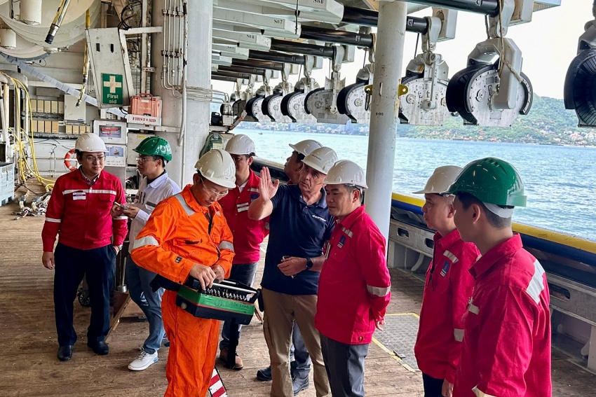 Những bước tiến vững chắc trong Dự án phát triển mỏ khí Lô B Những bước tiến vững chắc trong Dự án phát triển mỏ khí Lô B