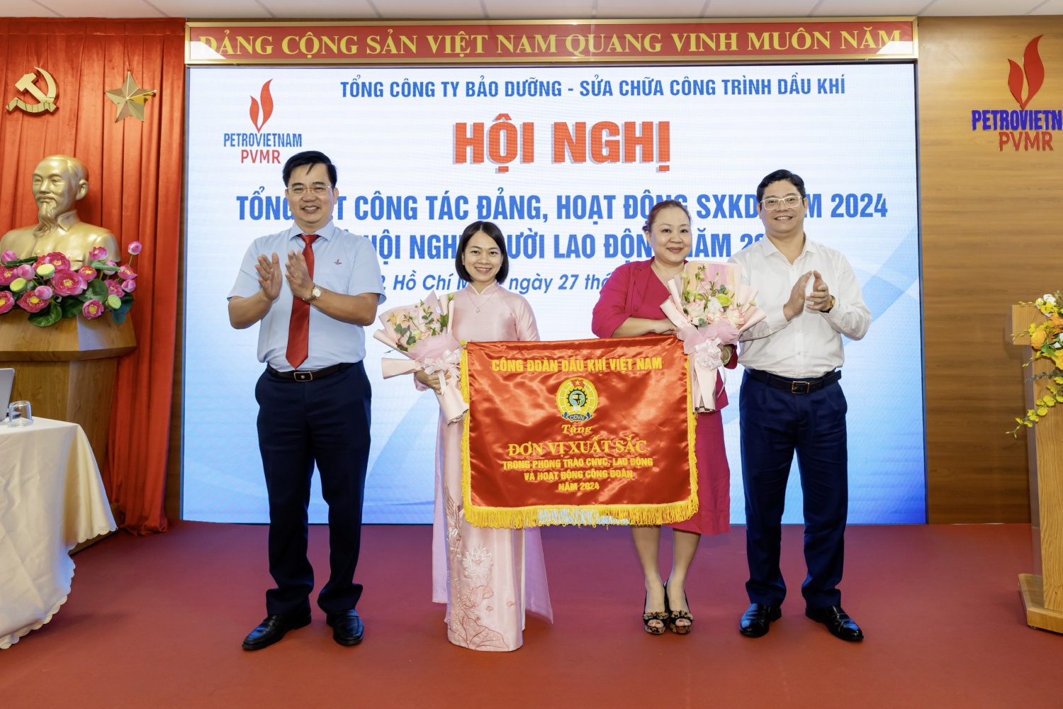 PVMR hoàn thành vượt mức các chỉ tiêu SXKD năm 2024 PVMR hoàn thành vượt mức các chỉ tiêu sản xuất kinh doanh năm 2024