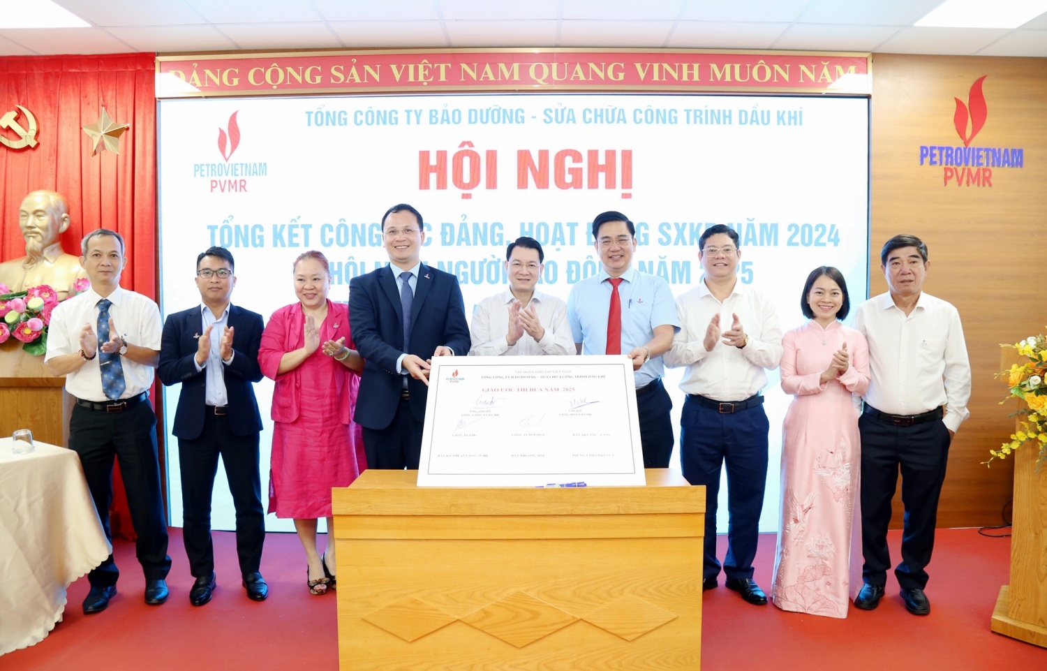 undefined PVMR hoàn thành vượt mức các chỉ tiêu sản xuất kinh doanh năm 2024