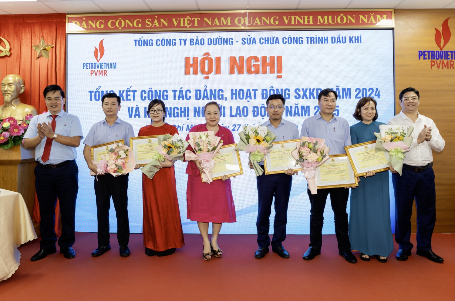 PVMR hoàn thành vượt mức các chỉ tiêu SXKD năm 2024 PVMR hoàn thành vượt mức các chỉ tiêu sản xuất kinh doanh năm 2024