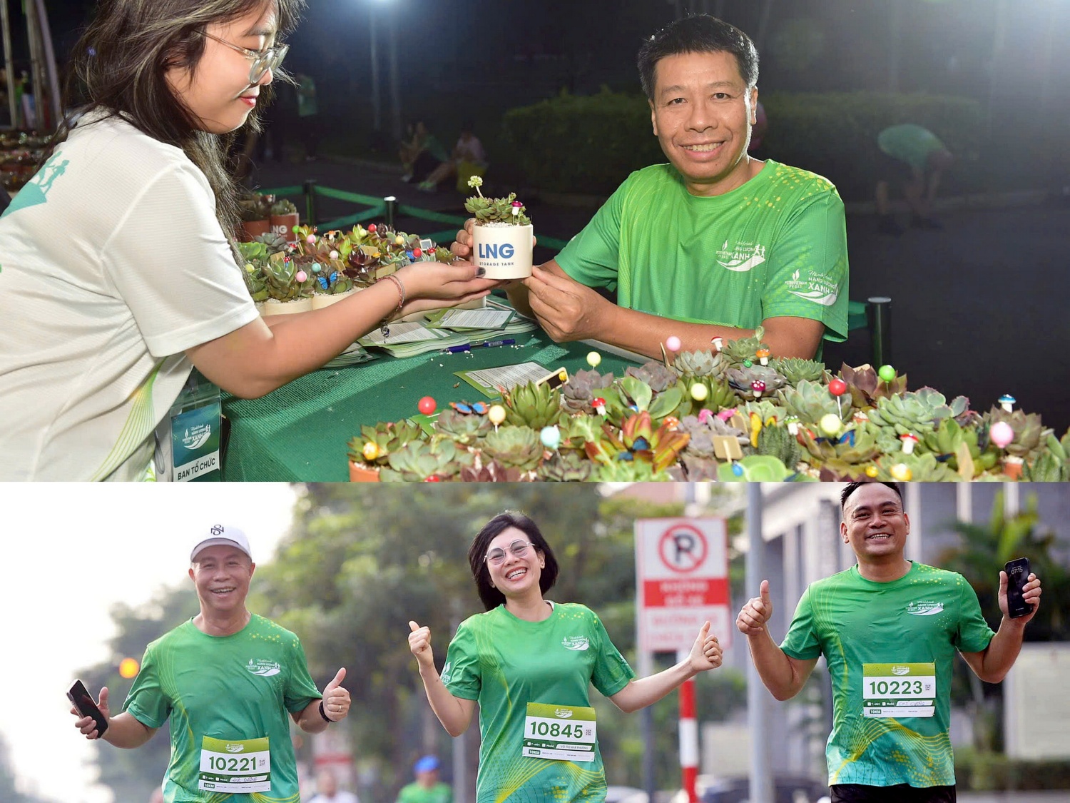 Lãnh đạo Tập đoàn và các đơn vị trong ngành Dầu khí nhiệt tình tham gia ngày hội Xanh Lãnh đạo Tập đoàn và các đơn vị trong ngành Dầu khí nhiệt tình tham gia ngày hội Xanh