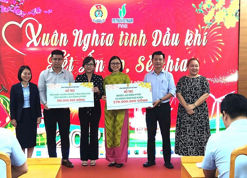 Xuân nghĩa tình dầu khí: PVMR gắn kết người lao động, lan tỏa yêu thương “Xuân nghĩa tình dầu khí”: Gắn kết người lao động PVMR, lan tỏa yêu thương
