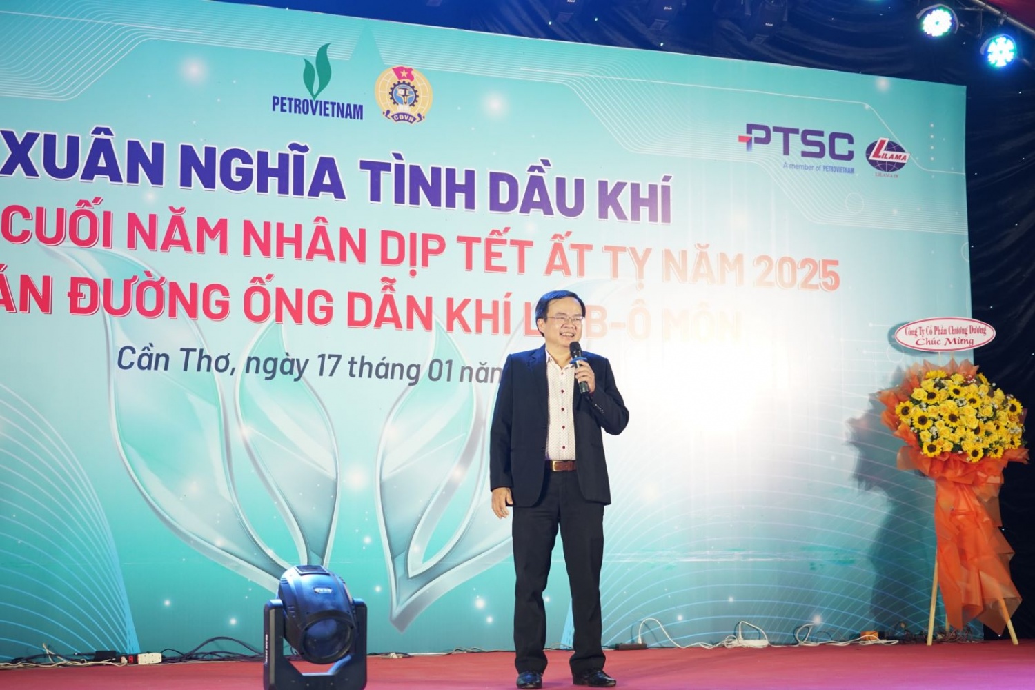 Ấm áp “Xuân Nghĩa Tình Dầu khí – Tết Ất Tỵ năm 2025” tại Dự án Đường ống Dẫn khí Lô B-Ô Môn Ấm áp “Xuân nghĩa tình Dầu khí” tại Dự án Đường ống dẫn khí Lô B-Ô Môn