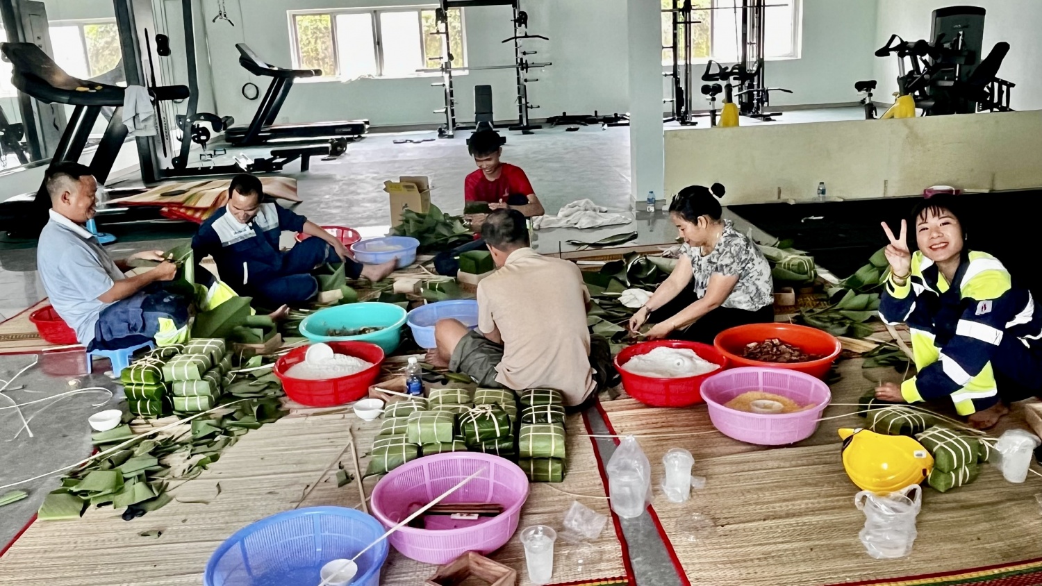 Xuân ấm áp trên công trường NMNĐ Sông Hậu 1 Xuân ấm áp trên công trường NMNĐ Sông Hậu 1