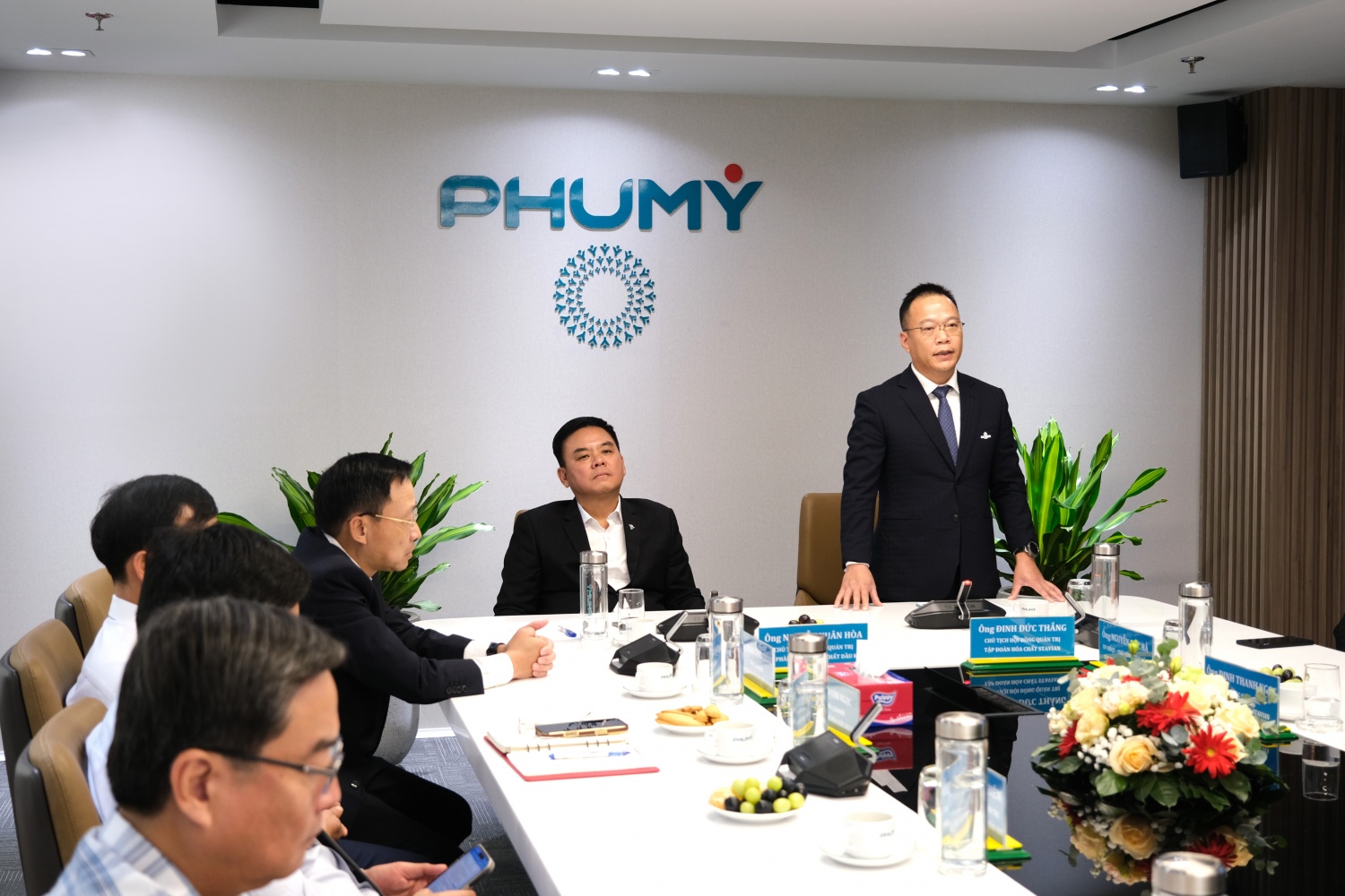 Phú Mỹ ký kết hợp tác với Tập đoàn Stavian về hóa chất và hạt nhựa Phú Mỹ ký kết hợp tác với Tập đoàn Stavian về hóa chất và hạt nhựa