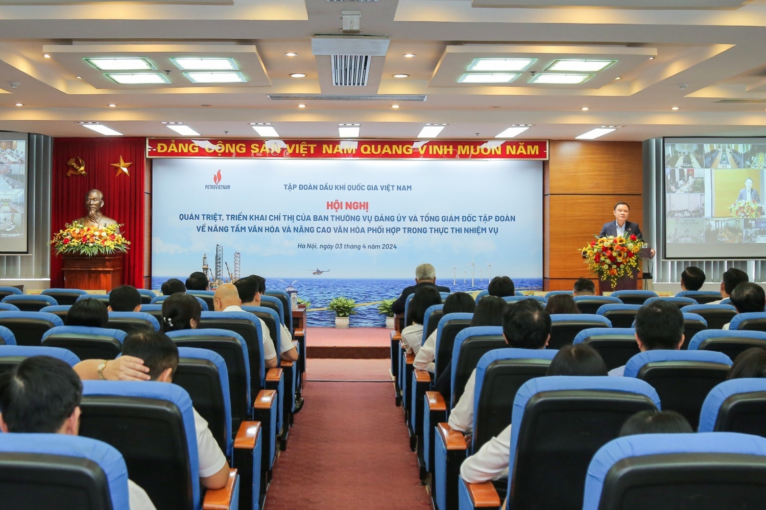 Phát huy nét đẹp văn hóa Dầu khí tại Bộ máy quản lý và điều hành Petrovietnam Văn hoá Petrovietnam 2025