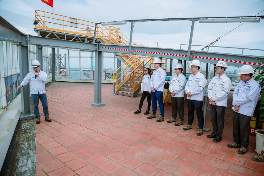 PTSC đón đối tác quốc tế thăm Trung tâm Công nghiệp năng lượng và hậu cần kỹ thuật
