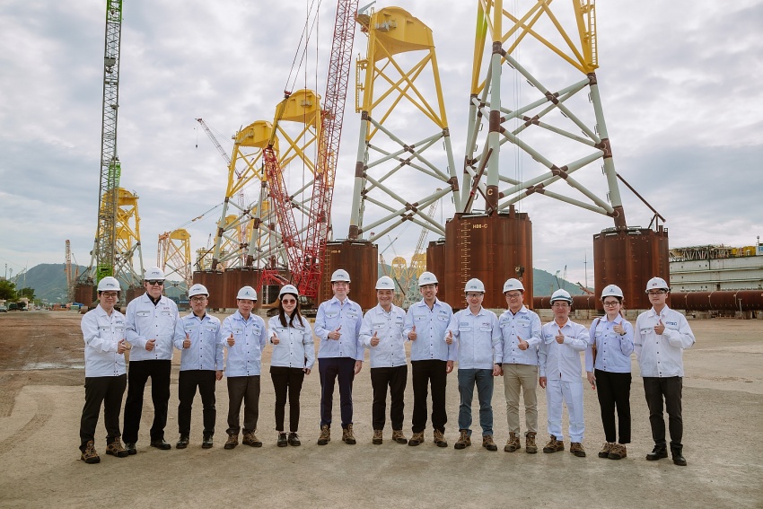 PTSC đón đoàn đối tác quốc tế tham quan Trung tâm Công nghiệp Năng lượng & Hậu cần Kỹ thuật