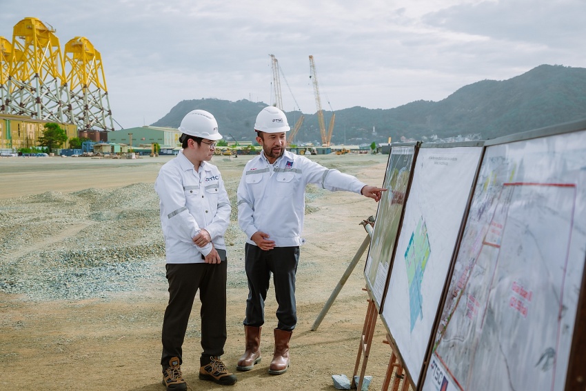 PTSC đón đối tác quốc tế thăm Trung tâm Công nghiệp năng lượng và hậu cần kỹ thuật