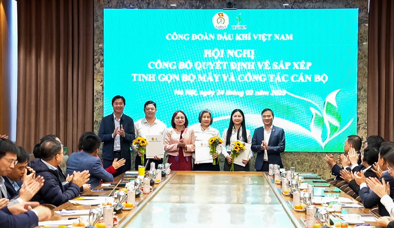 Tinh gọn bộ máy, nâng cao hiệu quả hoạt động trong CĐ DKVN Tinh gọn bộ máy, nâng cao hiệu quả hoạt động trong CĐ DKVN