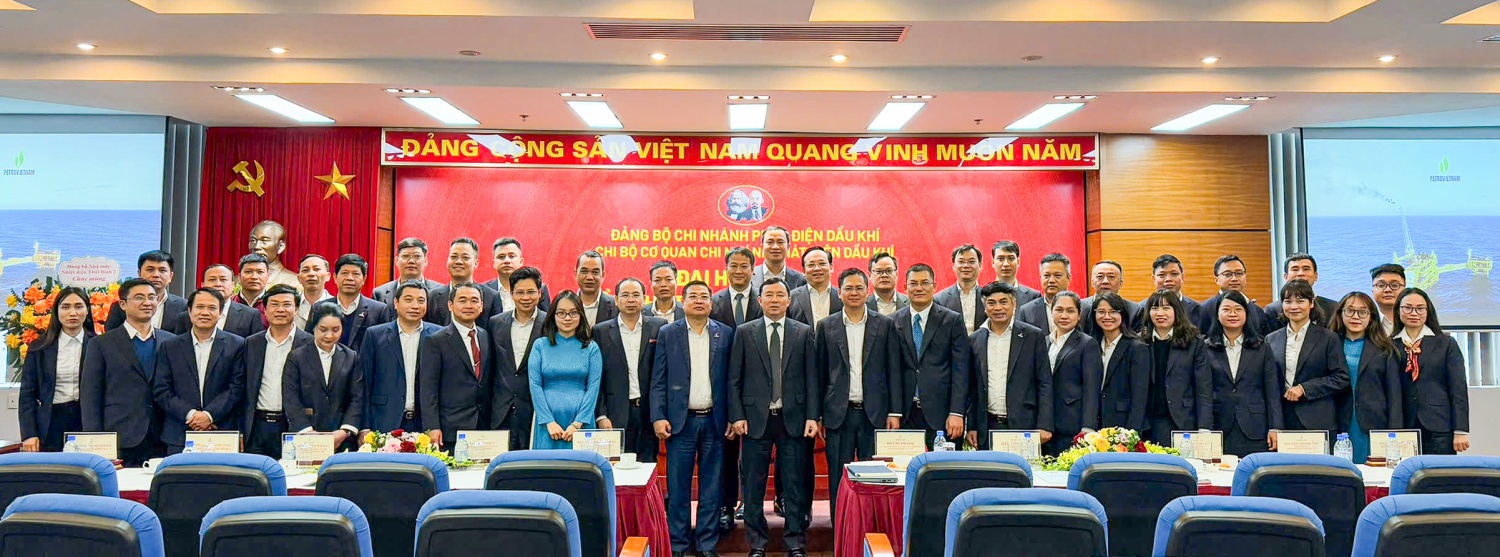 Đại hội Chi bộ Cơ quan Chi nhánh Phát điện Dầu khí lần thứ I nhiệm kỳ 2025 - 2027 thành công tốt đẹp Đại hội Chi bộ Cơ quan Chi nhánh Phát điện Dầu khí lần thứ I nhiệm kỳ 2025 - 2027 thành công tốt đẹp