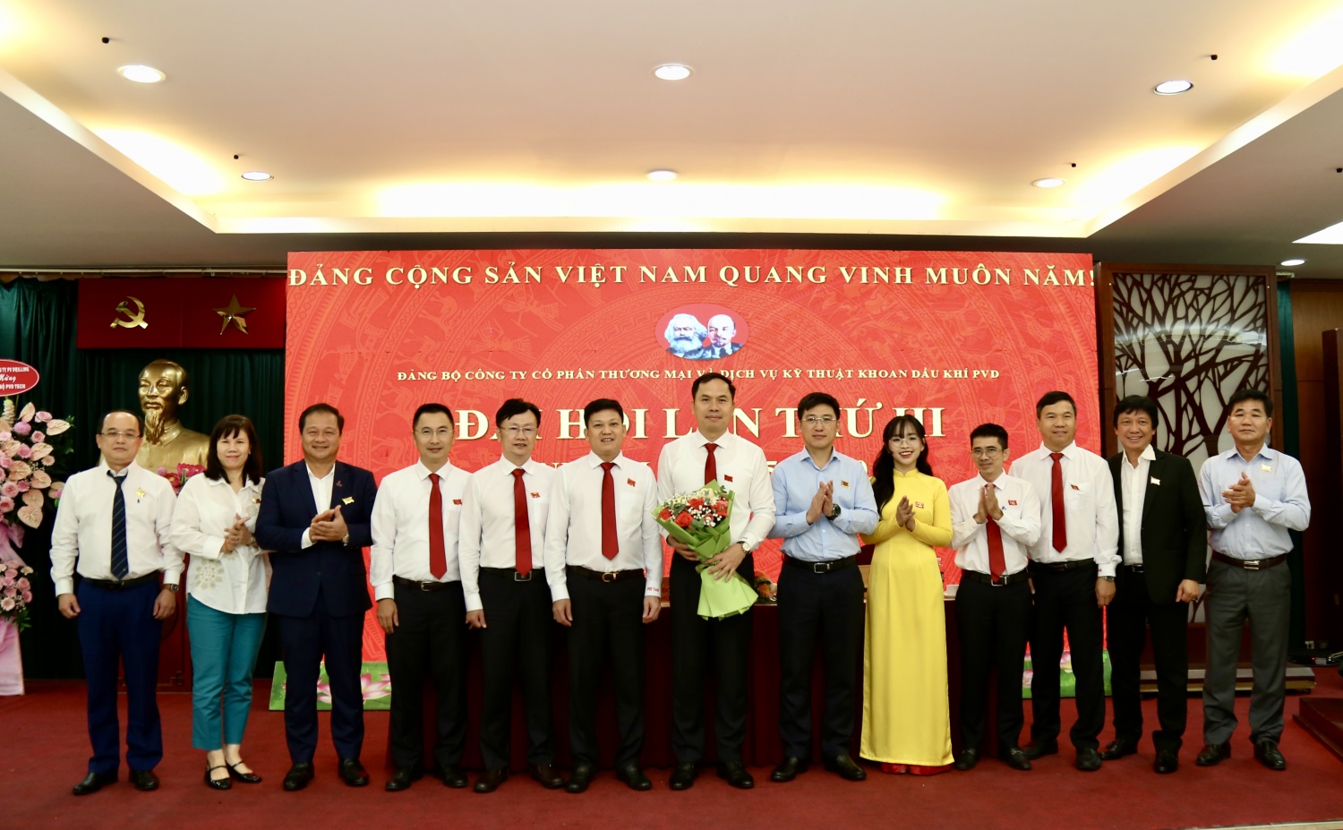 PV Drilling chỉ đạo tổ chức thành công Đại hội điểm Đảng bộ cơ sở PVD Tech lần thứ III PV Drilling chỉ đạo tổ chức thành công Đại hội điểm Đảng bộ cơ sở PVD Tech lần thứ III