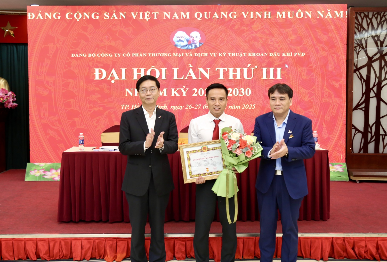 PV Drilling chỉ đạo tổ chức thành công Đại hội điểm Đảng bộ cơ sở PVD Tech lần thứ III PV Drilling chỉ đạo tổ chức thành công Đại hội điểm Đảng bộ cơ sở PVD Tech lần thứ III