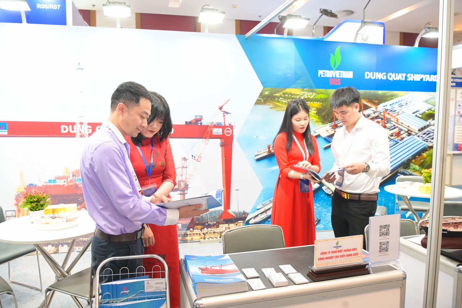 Gian hàng nổi bật của PTSC và DQS tại Triển lãm quốc tế Vietship 2025 Gian hàng nổi bật của PTSC và DQS tại Triển lãm quốc tế Vietship 2025
