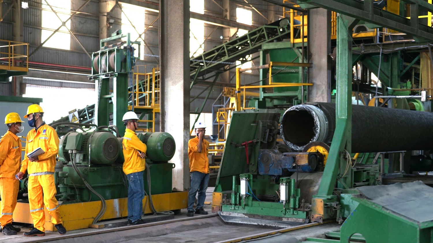 Khởi công bọc ống cho Dự án Đường ống dẫn khí Lô B - Ô Môn Dấu mốc mới của Dự án Đường ống dẫn khí Lô B - Ô Môn