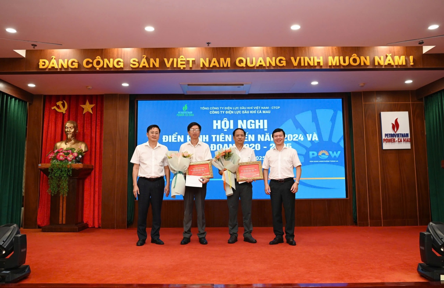 PV Power Ca Mau tuyên dương các dương điển hình tiên tiến giai đoạn 2020 - 2025 PV Power Ca Mau tueyen dương các dương điển hình tiên tiến giai đoạn 2020 2025
