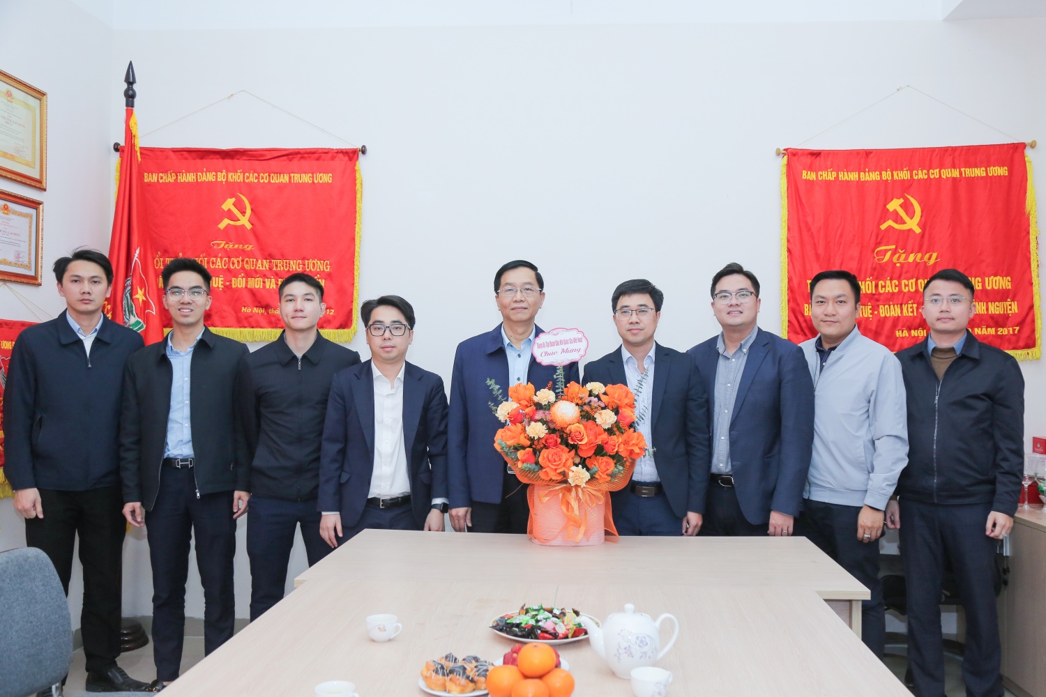 Lãnh đạo Petrovietnam chúc mừng Đoàn Thanh niên Chính phủ, Thành đoàn Hà Nội Lãnh đạo Petrovietnam chúc mừng Đoàn Thanh niên Chính phủ, Thành đoàn Hà Nội