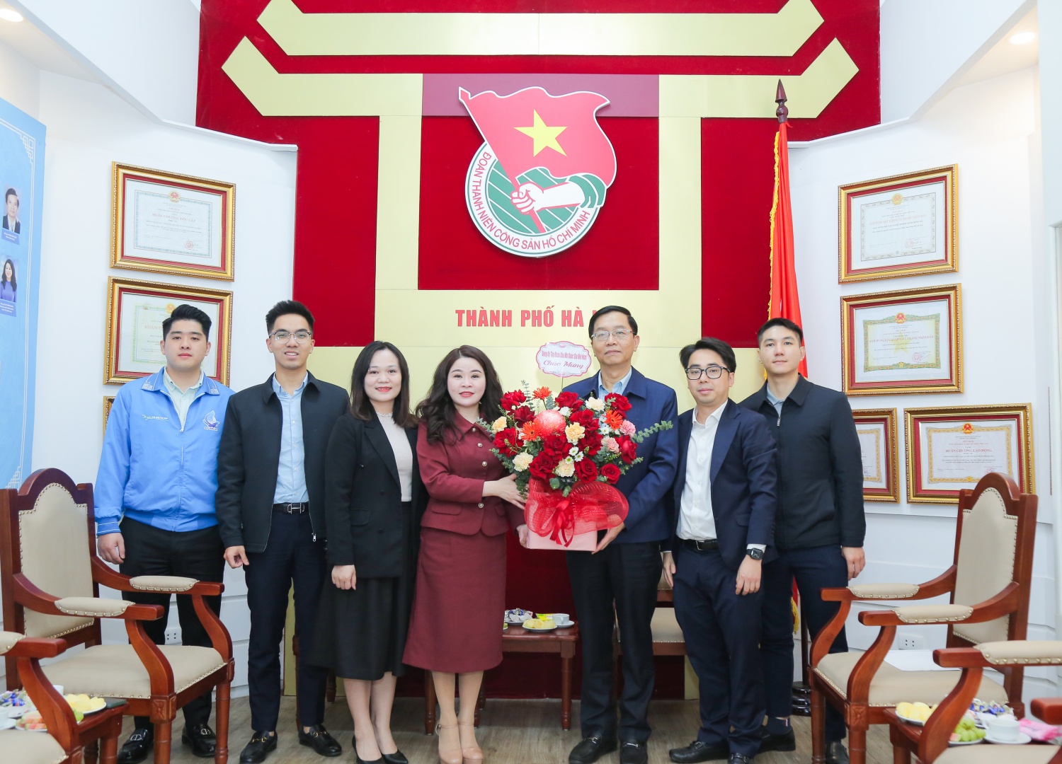 Lãnh đạo Petrovietnam chúc mừng Đoàn Thanh niên Chính phủ, Thành đoàn Hà Nội Lãnh đạo Petrovietnam chúc mừng Đoàn Thanh niên Chính phủ, Thành đoàn Hà Nội
