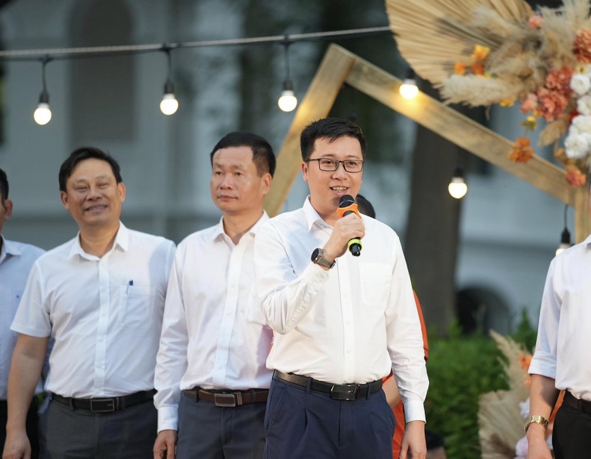 Đồng chí Võ Văn Châu: Ban Tổ chức mong muốn lan tỏa giá trị tốt đẹp của con người Vietsovpetro, đó là sự sẻ chia đối với đồng nghiệp, với gia đình, với những người xung quanh và với cộng đồng.