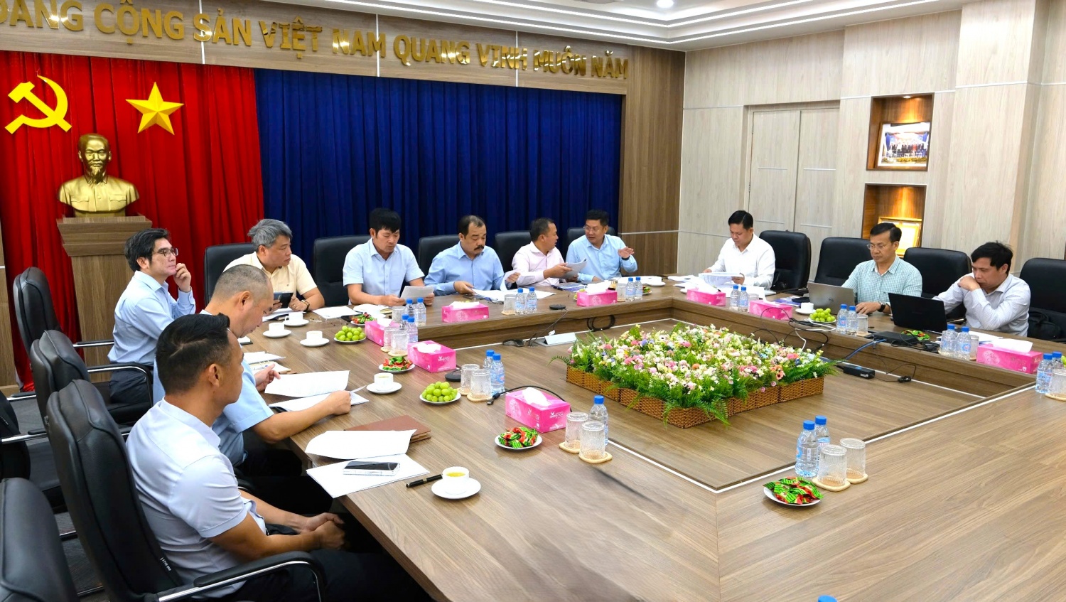 Đảng ủy PTSC kiểm tra, đánh giá công tác chuẩn bị tổ chức Đại hội điểm Đảng bộ PTSC Phú Mỹ nhiệm kỳ 2025-2030.