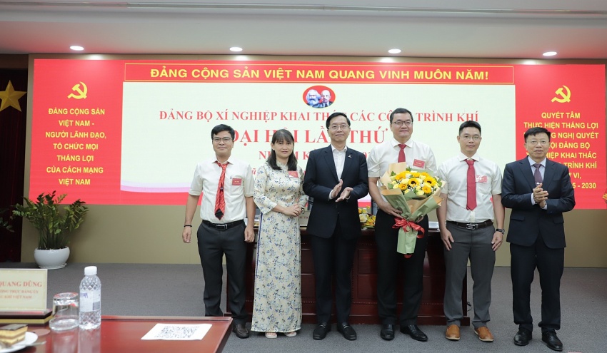 Ra mắt BCH Đảng bộ XN Khí, nhiệm kỳ 2025-2030