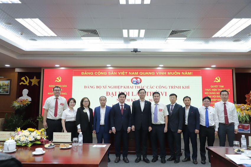 Các đại biểu tham dự Đại hội Đảng bộ XN Khí lần thứ VI, nhiệm kỳ 2025-2030.