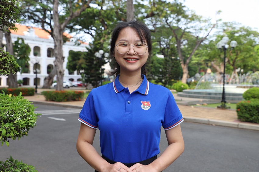 Chị Vũ Thị Huyền - Sinh viên Trường Đại học Dầu khí Việt Nam (PVU)
