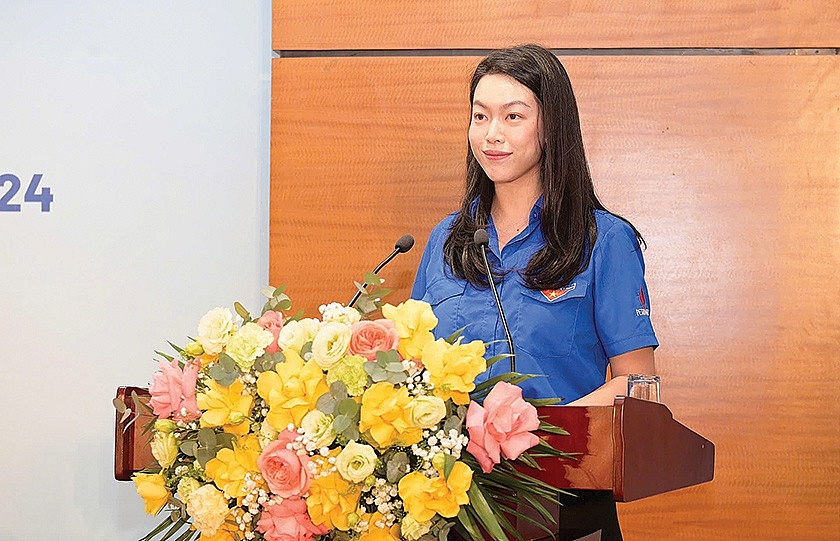 Bí thư Đoàn Thanh niên PQPOC Nguyễn Thị Lan Ngọc
