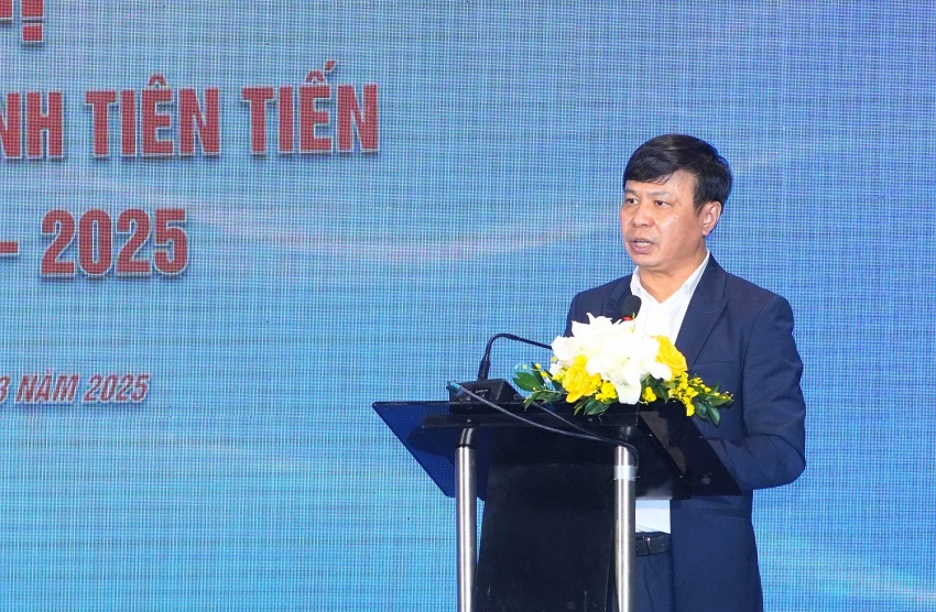 Ông Phạm Việt Anh - Bí thư Đảng ủy, Chủ tịch HĐQT PVTrans phát biểu tổng kết hội nghị.