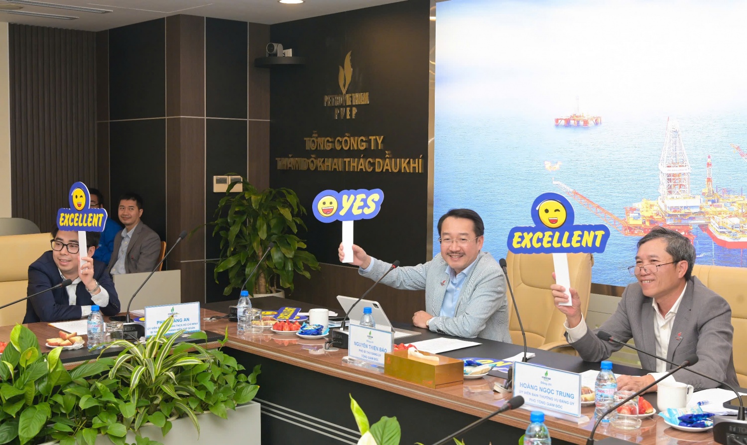 Lãnh đạo PVEP và Đoàn Thanh niên Tập đoàn đánh giá cao chất lượng, ý nghĩa của các ý tưởng, sáng kiến