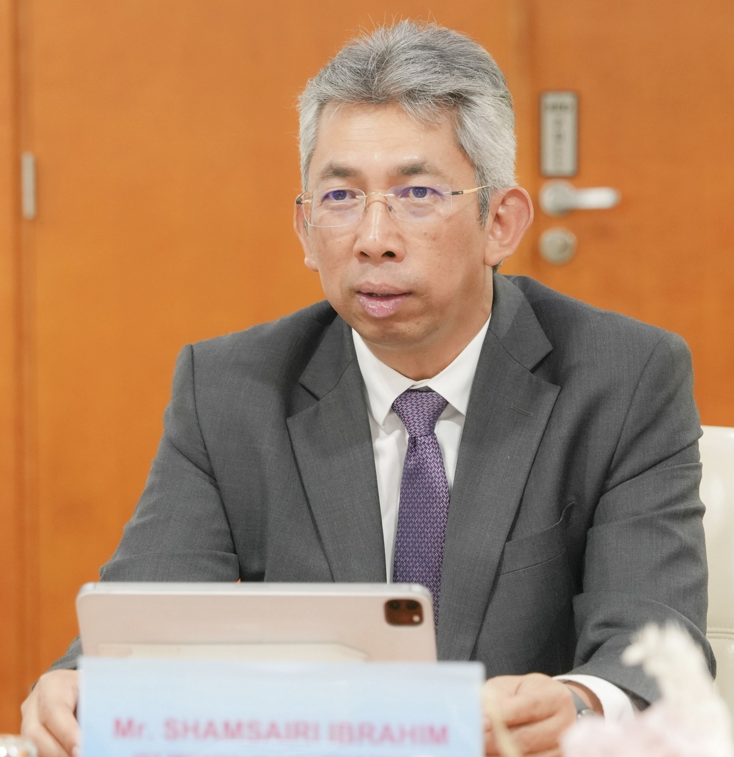 Ông Shamsairi M. Ibrahim phát biểu về cam kết hợp tác với PV GAS