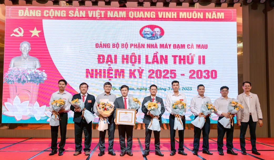 Ban Chấp hành Đảng bộ Nhà máy Đạm Cà Mau nhiệm kỳ 2025-2030