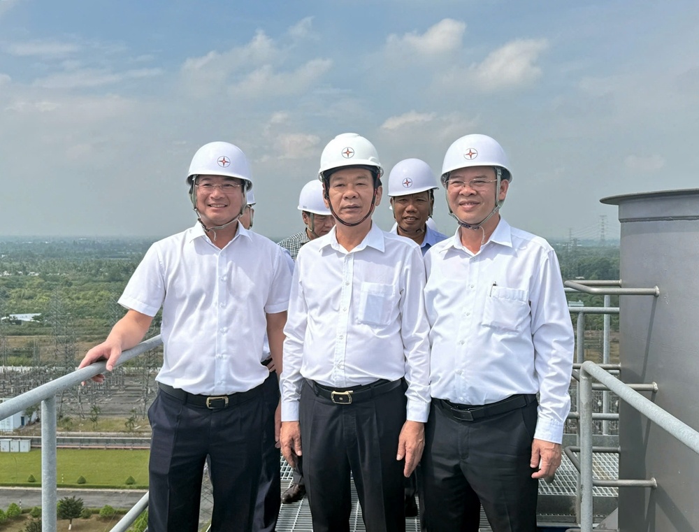 Lãnh đạo TP Cần Thơ thăm các dự án trong Trung tâm nhiệt điện Ô Môn