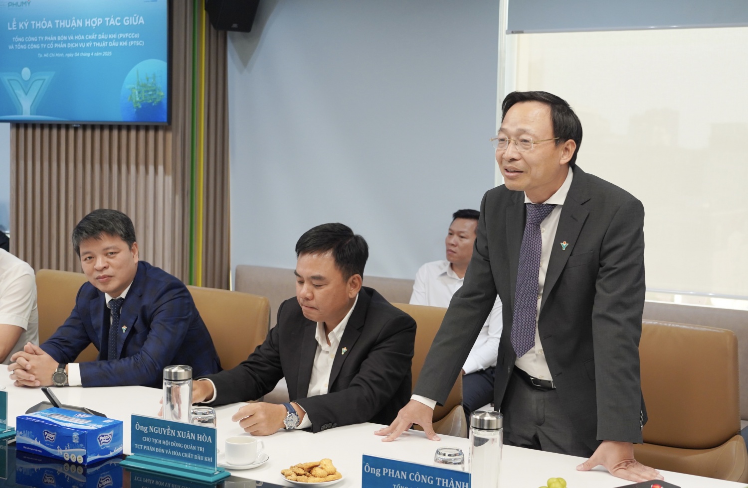 Ông Phan Công Thành kỳ vọng vào giải pháp logistics tối ưu mà PTSC với thế mạnh sẵn có có thể mang lại.