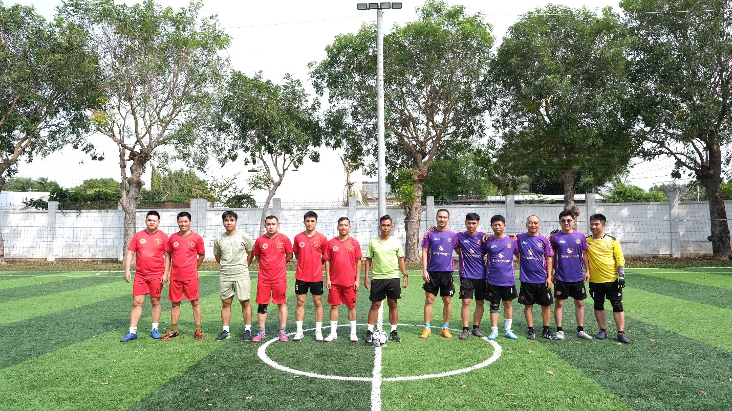 Giải bóng đá tứ hùng do Chi đoàn PTSC Phú Mỹ phối hợp Chi đoàn Phòng Cảnh sát Hình sự Công an tỉnh Bà Rịa – Vũng Tàu tổ chức.
