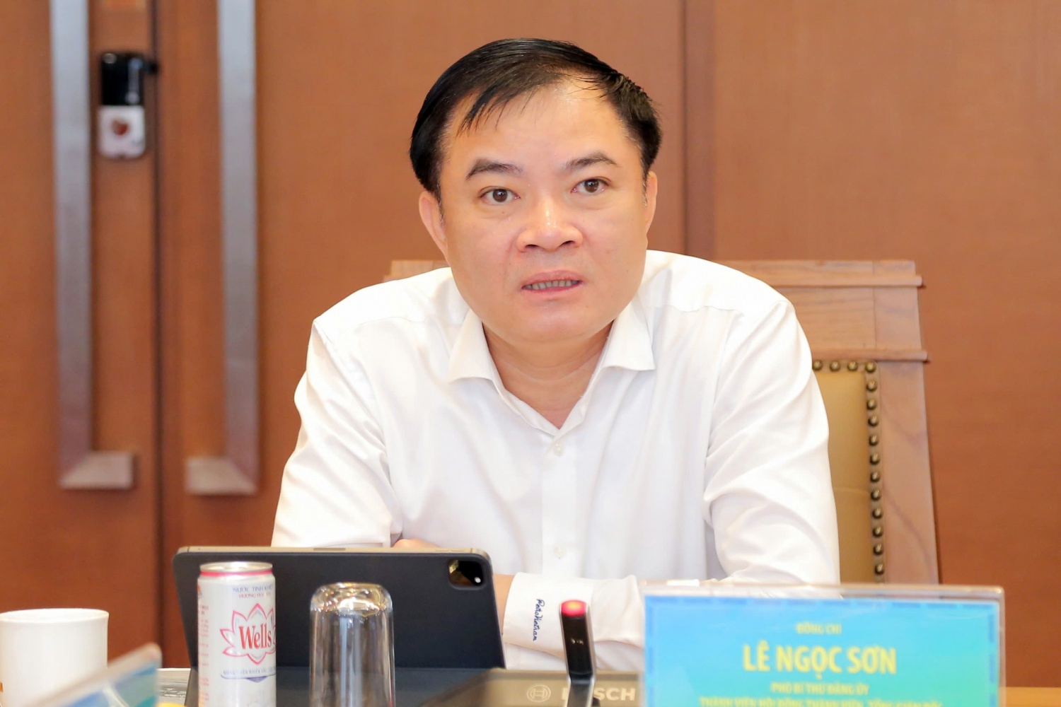 Tổng Giám đốc Petrovietnam Lê Ngọc Sơn khẳng định, PTSC đã vươn tầm quốc tế, tham gia chế tạo các công trình dầu khí nước ngoài.