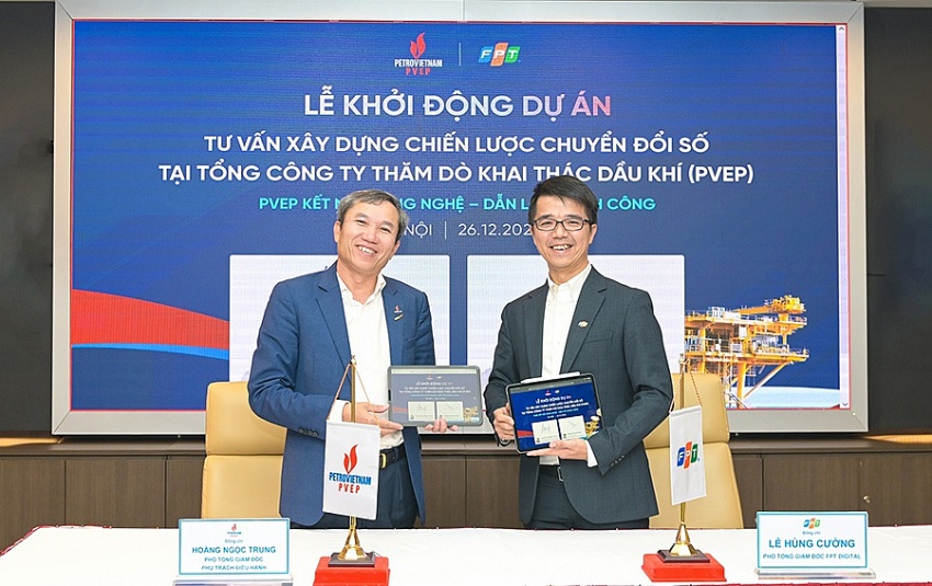PVEP và FPT Digital ký thỏa thuận hợp tác về tư vấn xây dựng chiến lược chuyển đổi số tại PVEP