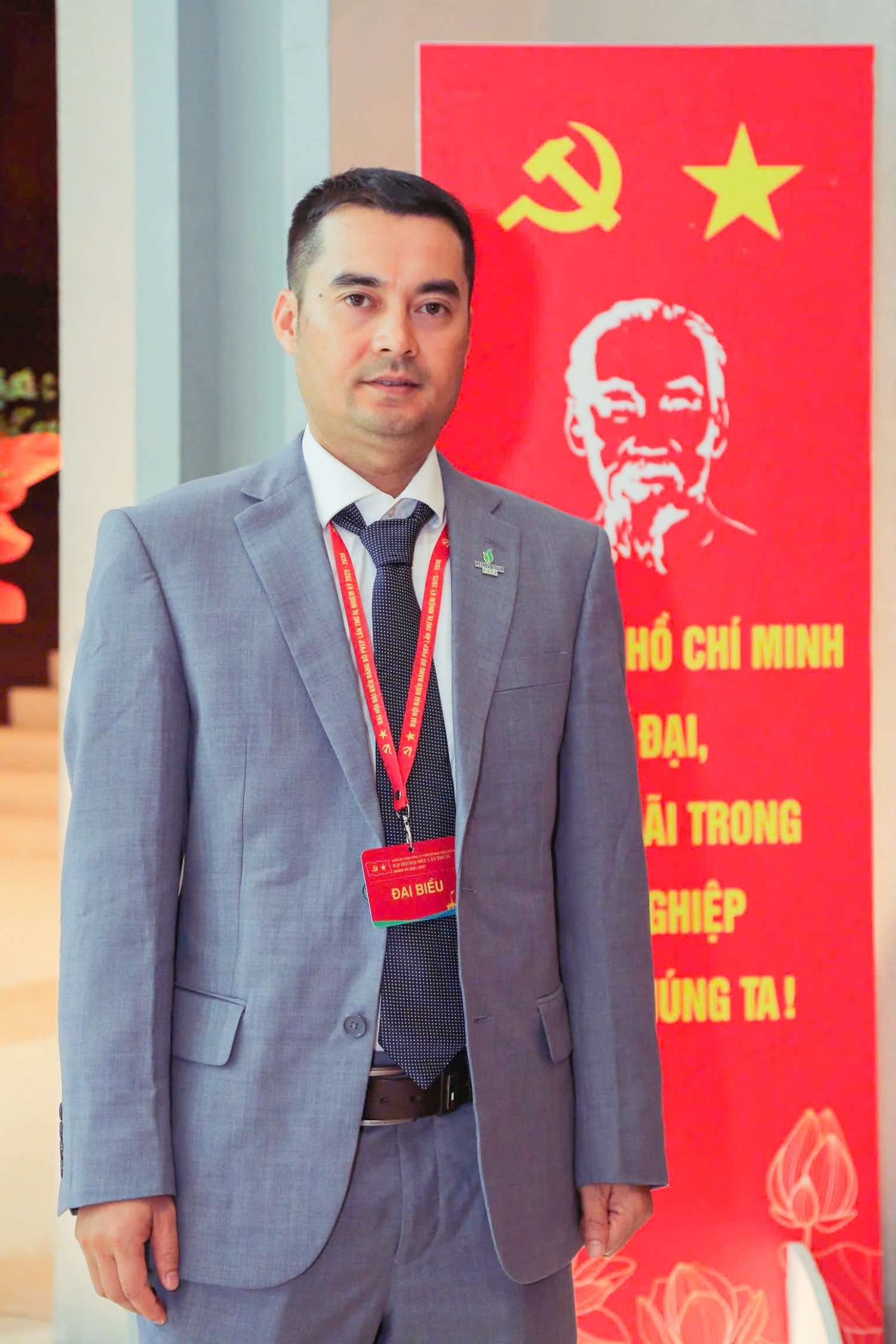 Đồng chí Nguyễn Thành Trung - Kỹ sư cơ khí, giàn Đại Hùng 01, PVEP-POC bày tỏ tin tưởng PVEP sẽ tiếp tục phát huy tinh thần đoàn kết, dám nghĩ, dám làm, chủ động, sáng tạo để phát triển bền vững, chuyển mình mạnh mẽ trong kỷ nguyên mới cùng đất nước.