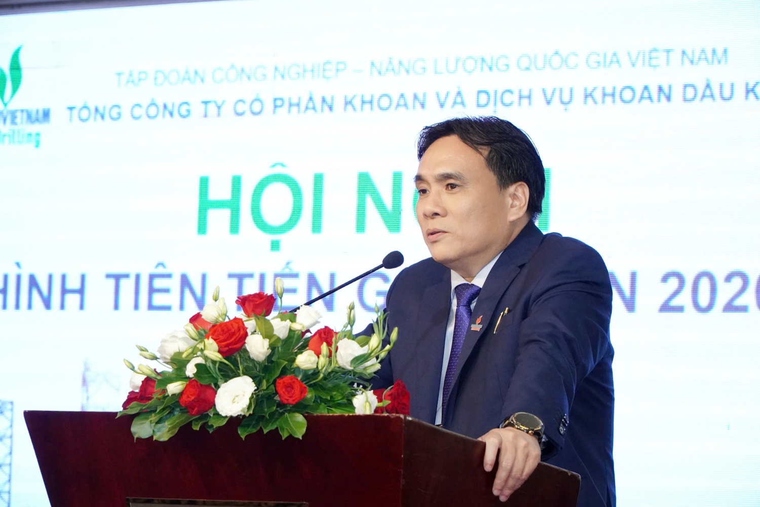 Tổng Giám đốc PV Drilling Nguyễn Xuân Cường phát động phong trào thi đua yêu nước giai đoạn 2026-2030.