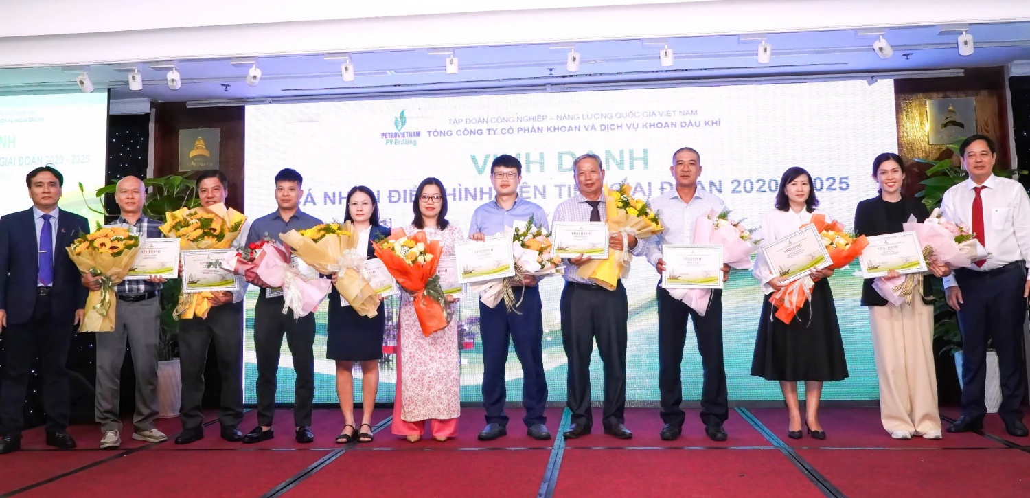 Các cá nhân được vinh danh.