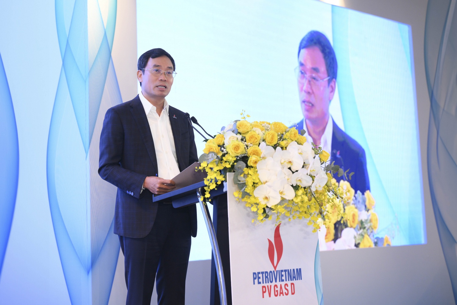 Ông Triệu Quốc Tuấn – Thành viên HĐQT PV GAS đánh giá cao kết quả đạt được của PV GAS D trong năm 2024