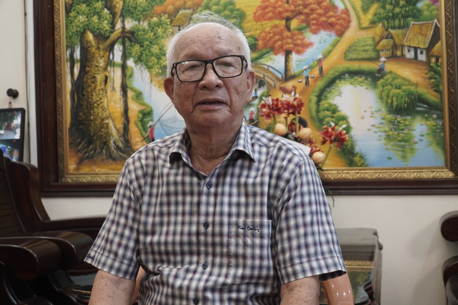 Ông Lê Quang Trung - nguyên Bí thư Đảng ủy Vietsovpetro các khóa IV, V, VI, nguyên Phó Tổng Giám đốc Vietsovpetro