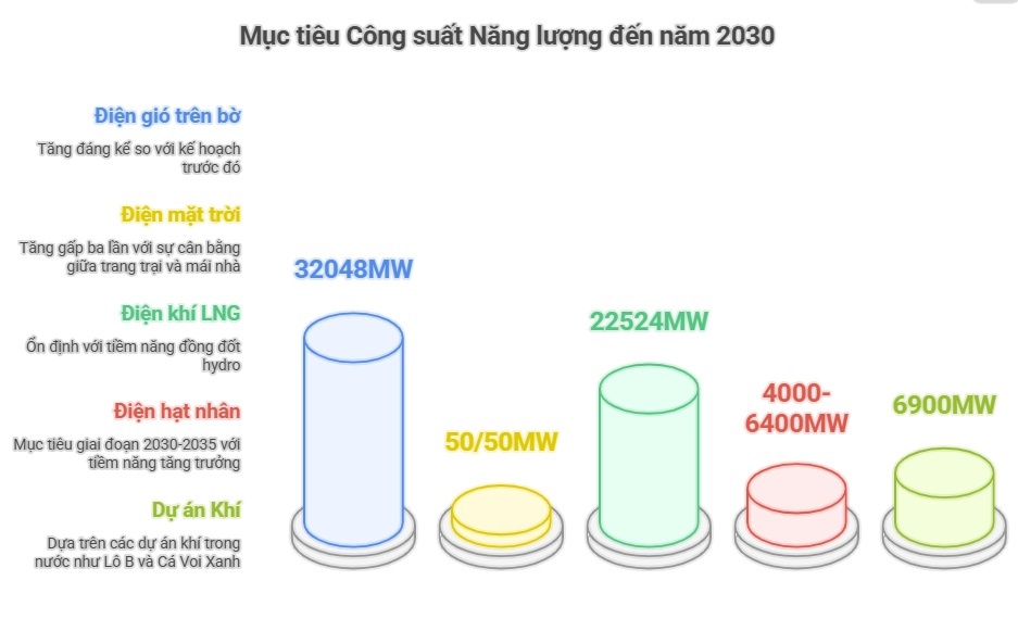 Đây là cơ hội đầu tư rộng mở cho các doanh nghiệp ngành điện, dầu khí, năng lượng. Việc điều chỉnh Quy hoạch điện VIII là bước phát triển tích cực, mở ra nhiều cơ hội tăng trưởng cho các doanh nghiệp năng lượng.