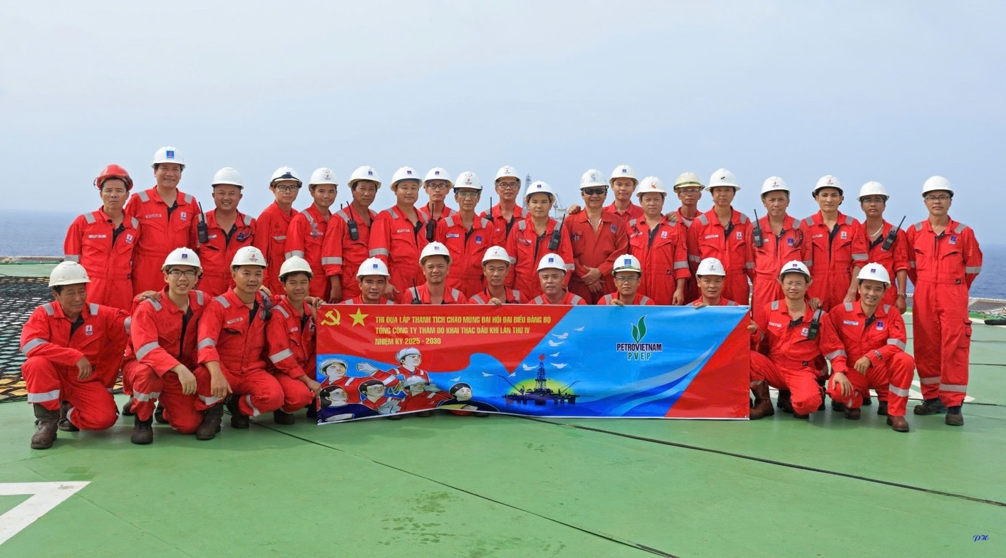 PVEP động viên người lao động tập trung cao nhất trong công việc, cố gắng hoàn thành vượt mức các nhiệm vụ được giao.