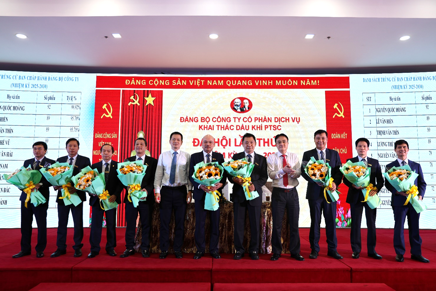 Ban Chấp hành Đảng bộ PPS nhiệm kỳ 2025-2030 ra mắt Đại hội