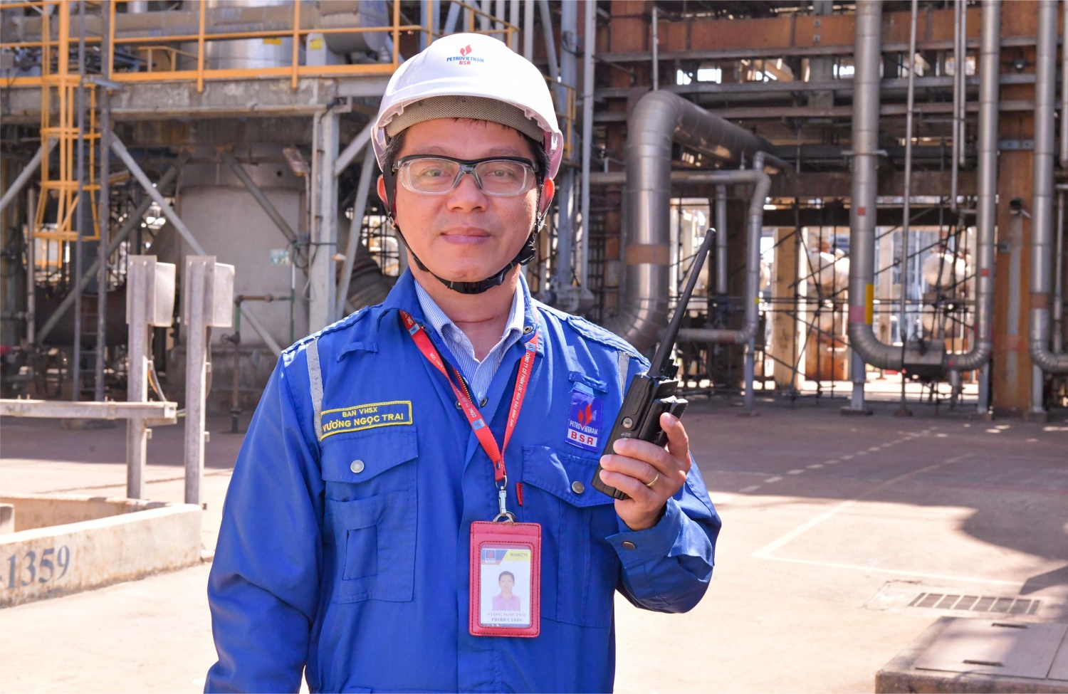 Anh Vương Ngọc Trai, Phó Trưởng Phòng Vận hành, Ban Vận hành Sản xuất BSR - người kỹ sư đã gắn bó suốt 2 thập kỷ với hành trình phát triển của BSR.