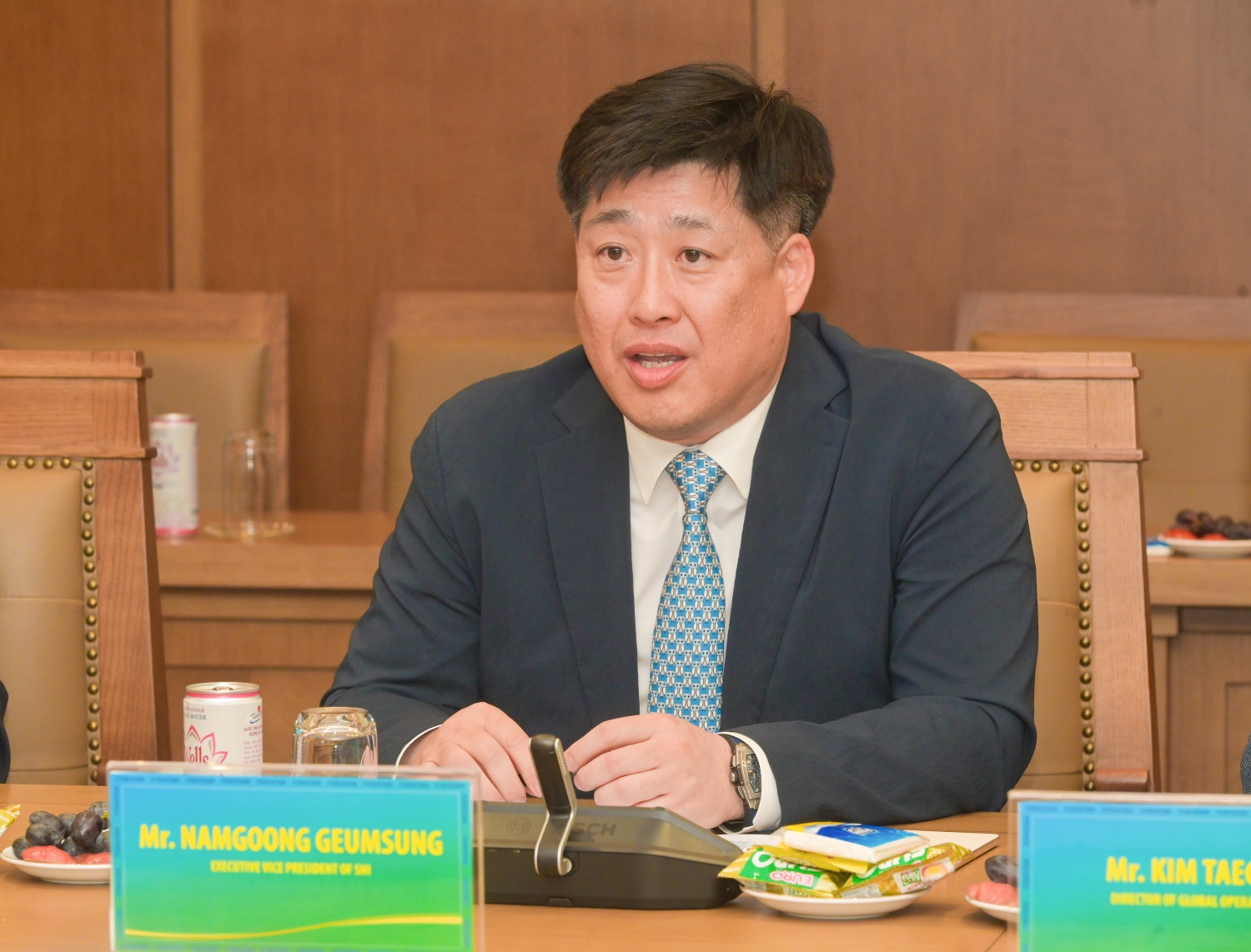 Ông Namgoong Geumsung, Phó Chủ tịch điều hành SHI mong muốn SHI sẽ có nhiều hơn cơ hội hợp tác với Petrovietnam và các đơn vị thành viên của Tập đoàn