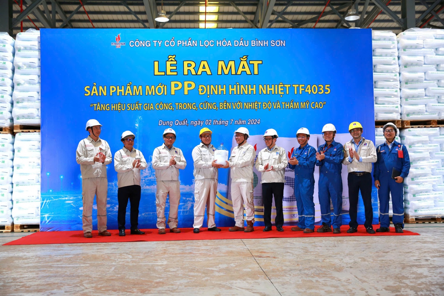 BSR đẩy mạnh nghiên cứu nhiều sản phẩm hạt nhựa mới.