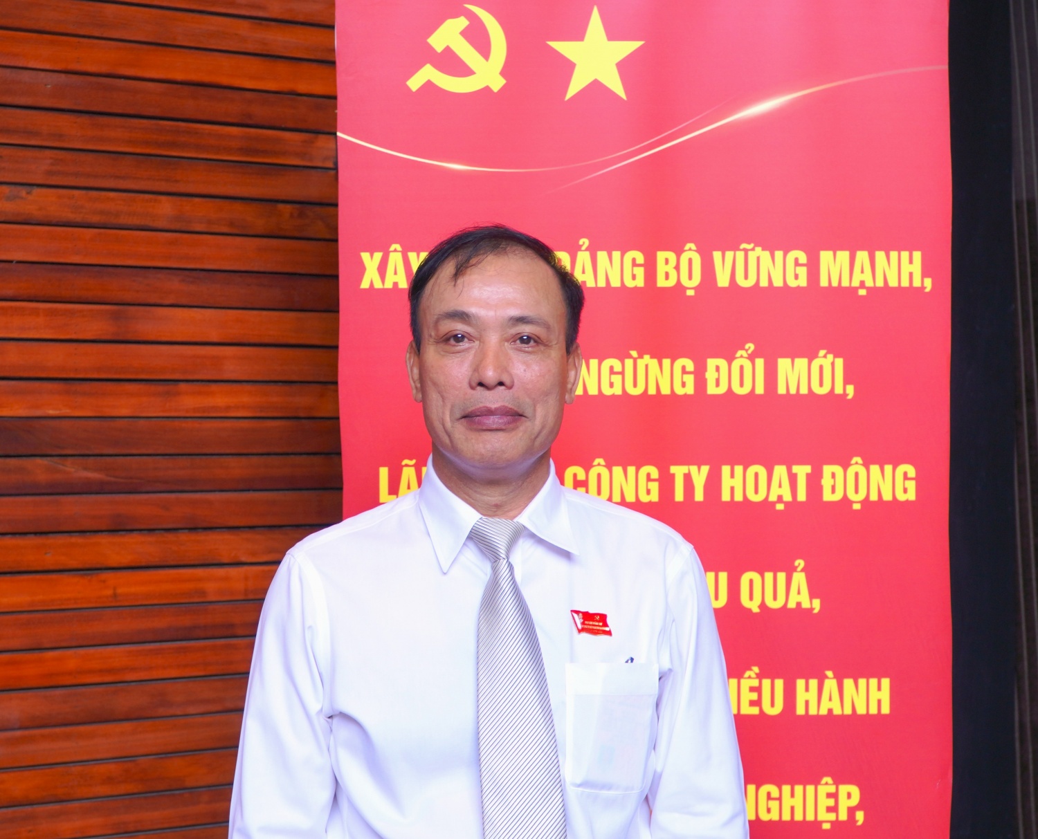 Đồng chí Hoàng Minh Hải - Phó Bí thư Đảng ủy, Phó Tổng Giám đốc BIENDONG POC - chia sẻ nhiều tâm huyết về chặng đường của Đảng bộ Công ty và những trọng trách đặt ra trong giai đoạn mới.